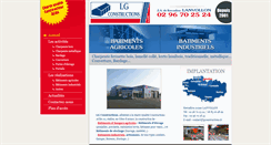 Desktop Screenshot of lgconstructions.fr